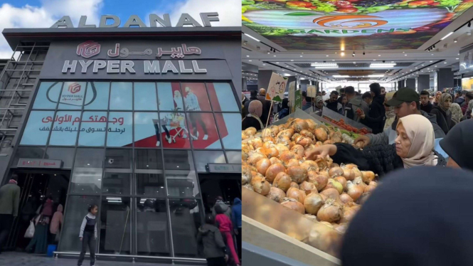 Mall di Gaza Dibuka Pasca Genosida, tapi Warga Dipaksa Belanja Produk Israel