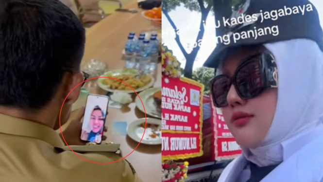 Kades Wiwin Komalasari Cengengesan saat Ditegur Wakil Bupati Bogor