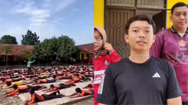 Begini Klarifikasi Kepala Sekolah Terkait Viral Siswanya Berenang di Lapangan