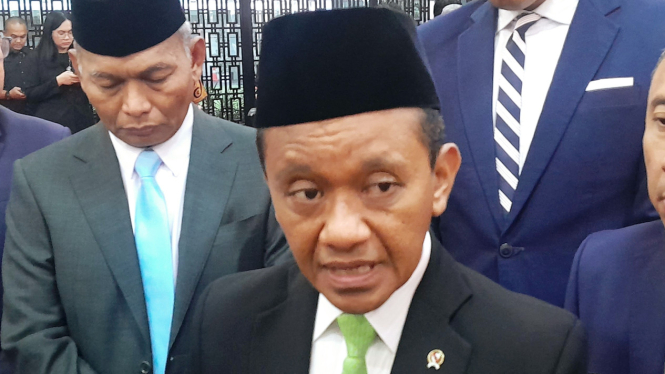 [dok. Menteri ESDM, Bahlil Lahadalia, saat ditemui di kantor Kementerian ESDM, Jakarta, Rabu, 26 Februari 2025]