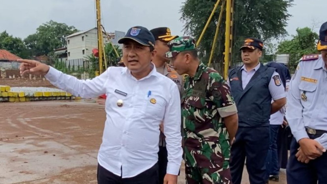 Wakil Wali Kota Depok Chandra Rahmansyah tinjau proyek mangkrak 17 tahun