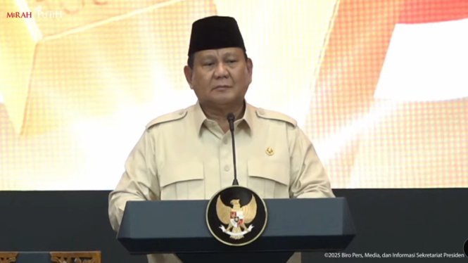 Presiden RI Prabowo Subianto (tangkapan layar)