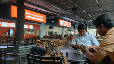 Salah satu lokasi rumah makan di Tangerang.