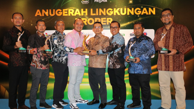 PT Arutmin Indonesia (Arutmin) raih penghargaan peringkat emas dari Kementerian Lingkungan Hidup (KLH)