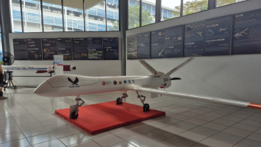 VIVA Militer: Drone Elang Hitam alutsista terbaru buatan PTDI