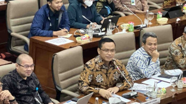 Direktur Utama Pertamina Simon Aloysius Mantiri.