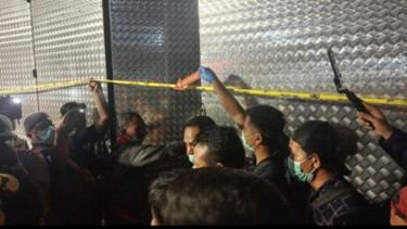 Lokasi bos ruko di Pulogadung ditemukan tewas dicor semen