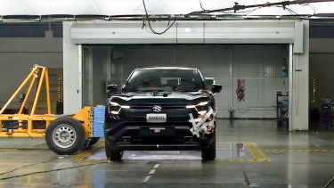 Uji tabrak Suzuki e Vitara