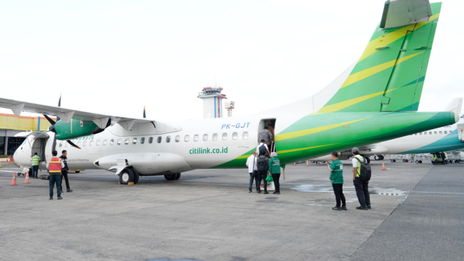 Maskapai citilink di Bandara soetta, Tangerang