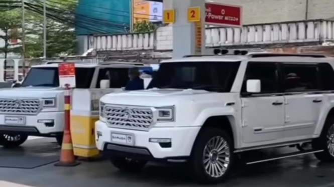 Viral Maung MV3 Garuda isi BBM di SPBU Shell
