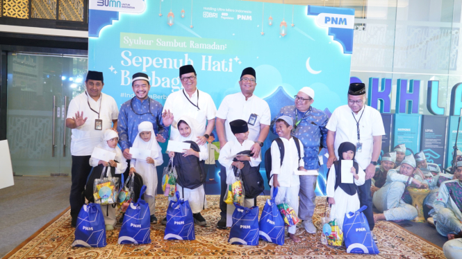 PNM silaturahmi dan berbagi bersama Anak Yatim