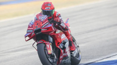 Marc Marquez di Sirkuit Buriram Thailand