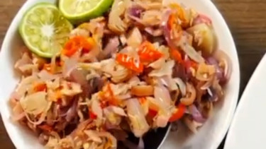 Sambal bongkot khas Bali - Tangkapan layar instagram