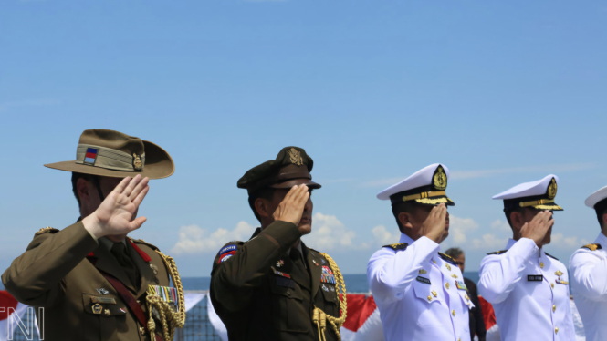 VIVA Militer: TNI AL, Amerika, dan Australia peringati Prtempuran di Selat Sunda