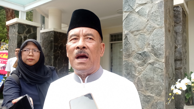 Komisaris PT Persib Bandung Bermartabat, Umuh Muchtar (foto: Dede Idrus) 