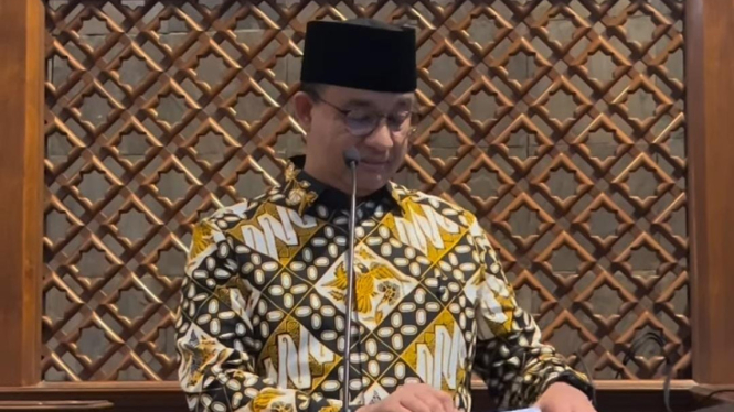 Anies Baswedan di Masjid UGM (dok istimewa)