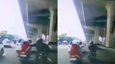 Bagi Warga Jakarta Hati-hati! Ada Aksi Jambret yang Nekat Lakukan di Jalan Raya