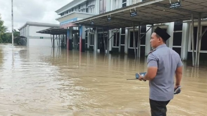 Banjir melanda Lapas Cikarang, Bekasi