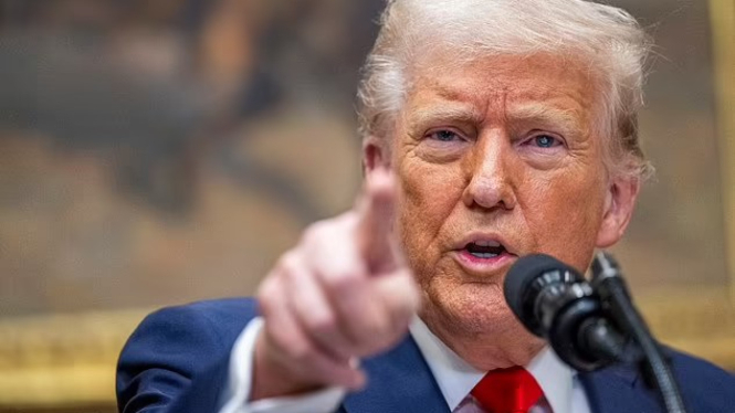 Presiden Amerika Serikat, Donald Trump.