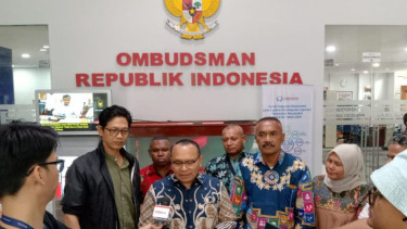 Ombudsman terima audiensi perwakilan tenaga pendamping desa.
