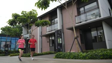 Proyek rumah tapak yang dikembangkan PT Lippo Karawaci