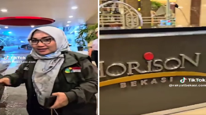 Istri Wali Kota Bekasi Wiwiek Hargono ngungsi ke hotel saat banjir