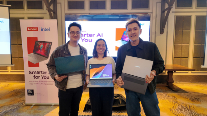 Lenovo meluncurkan laptop Copilot+ PC baru di pasar Indonesia.