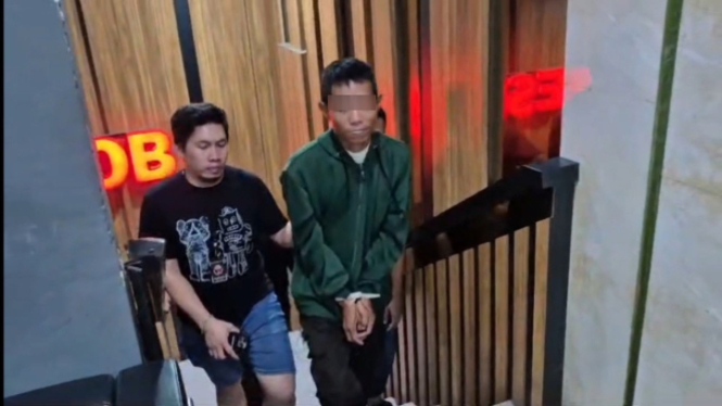 Pelaku pembunuhan terhadap pengemudi ojek online di Bekasi ditangkap.