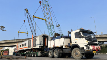 KAI Logistik Distribusikan 22 Kereta dari Jawa ke Sumatera