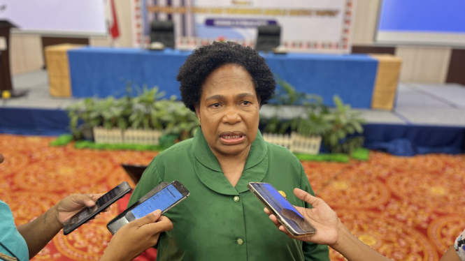 Ketua Majelis Rakyat Papua (MRP) Nerlince Wamuar Rollo.