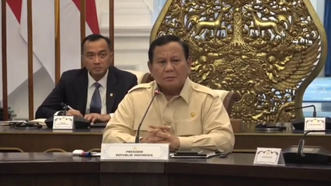 Arahan Presiden RI Prabowo Subianto di depan para pengusaha