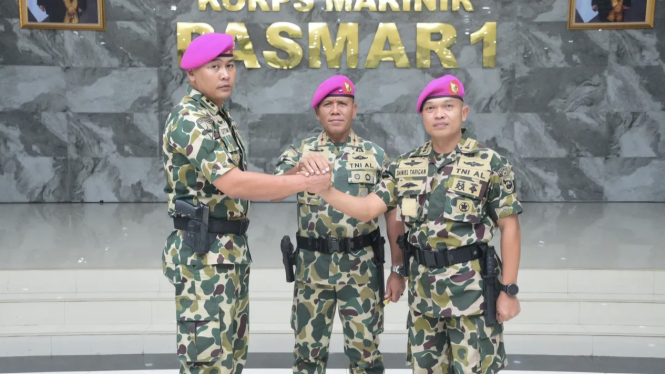 VIVA Militer: Danpasmar 1 Brigjen TNI (Mar) Farouq lantik Asops Danpasmar 1