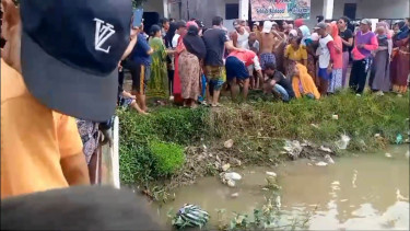 Bocah Tiga Tahun Ditemukan Tewas di Saluran Irigasi, Brebes
