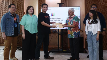BNI dan JCB.