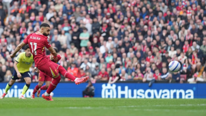 Penyerang Liverpool, Mohamed Salah