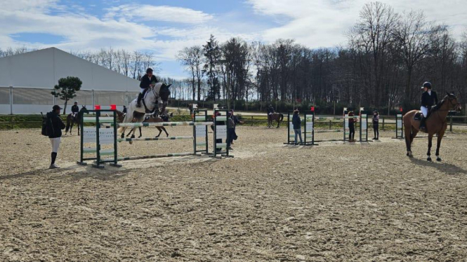 2 Atlet berkuda Indonesia tampil di Jumping International de Canteleu