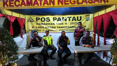 Pos pantau Polres Metro Tangerang Kota cegah gangguan kamtibmas selama ramadan