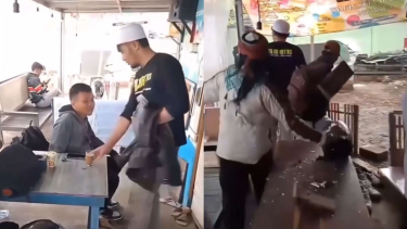 Detik-detik Ormas di Garut Anarkis Razia Warung Saat Puasa