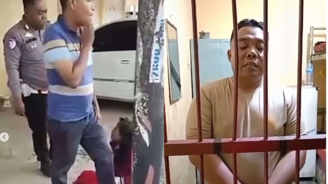 Nasib Oknum Polres Labuhanbatu Usai Tendang Kepala Wanita ODGJ Berakhir di Sel