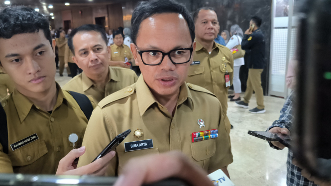 Wamendagri, Bima Arya di Kompleks Parlemen, Senayan, Jakarta Pusat