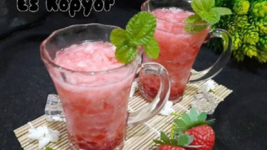 Resep Minuman Es Kopyor Agar-agar