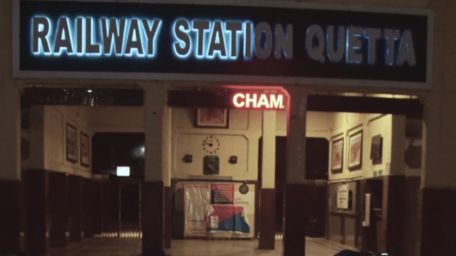 Stasiun Kereta Quetta di Pakistan