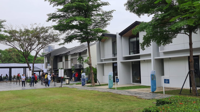 Rumah tapak yang dikembangkan PT Lippo Karawaci Tbk (LPKR)