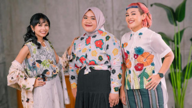 Imaniar Rizki, Nastasha Abigail, dan Kamila Andini.
