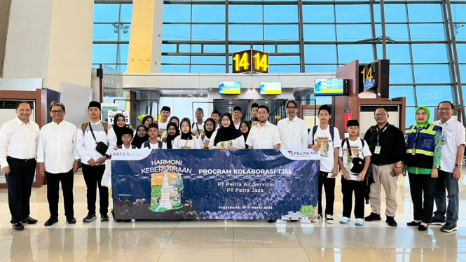 Pelita Air dan Patra Jasa ajak anak-anak Yayasan Rasulullah SAW Ramadan di Yogya