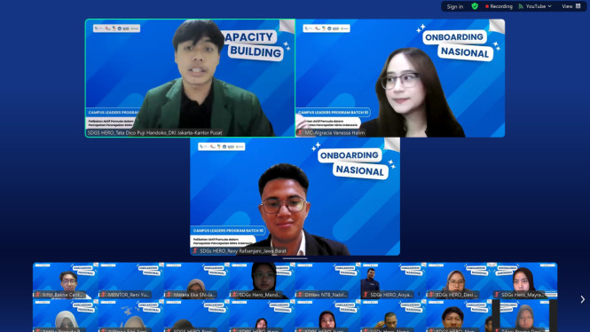 Campus Leaders Program (CLP) batch 10 Bakrie Center Foundation