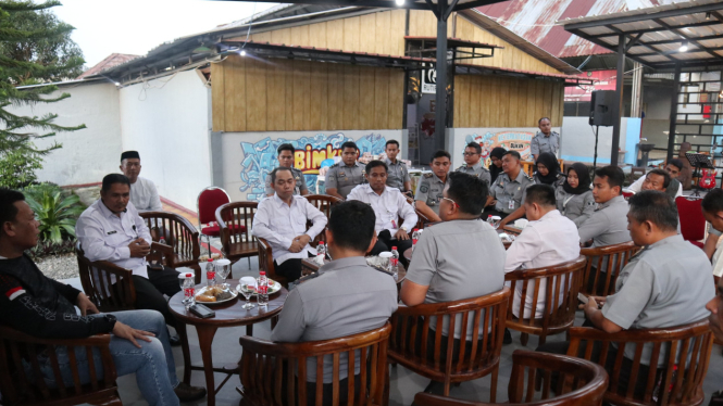 Pengecekan Jajaran Kementerian Imigrasi dan Pemasyarakatan ke Rutan Klas I Tangerang