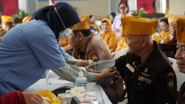 Pemeriksaan kesehatan veteran dan warakawuri