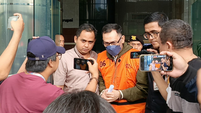 Direktur Utama PT Petro Energy Newin Nugroho (NN) resmi ditahan KPK soal Kasus Dugaan Korupsi LPEI