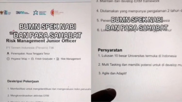 Viral Rekrutmen BUMN 2025 Wajib Lulusan 10 Kampus Terbaik di Indonesia